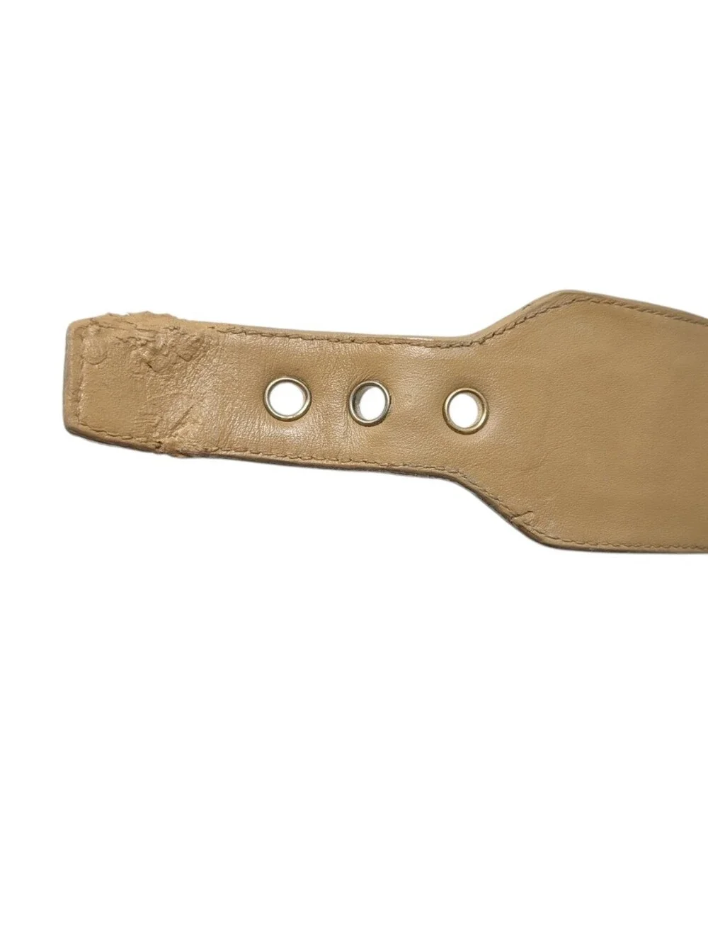 Louis Vuitton Distressed Beige Bom Dia Suede Monogram Sandals Size EU 37.5